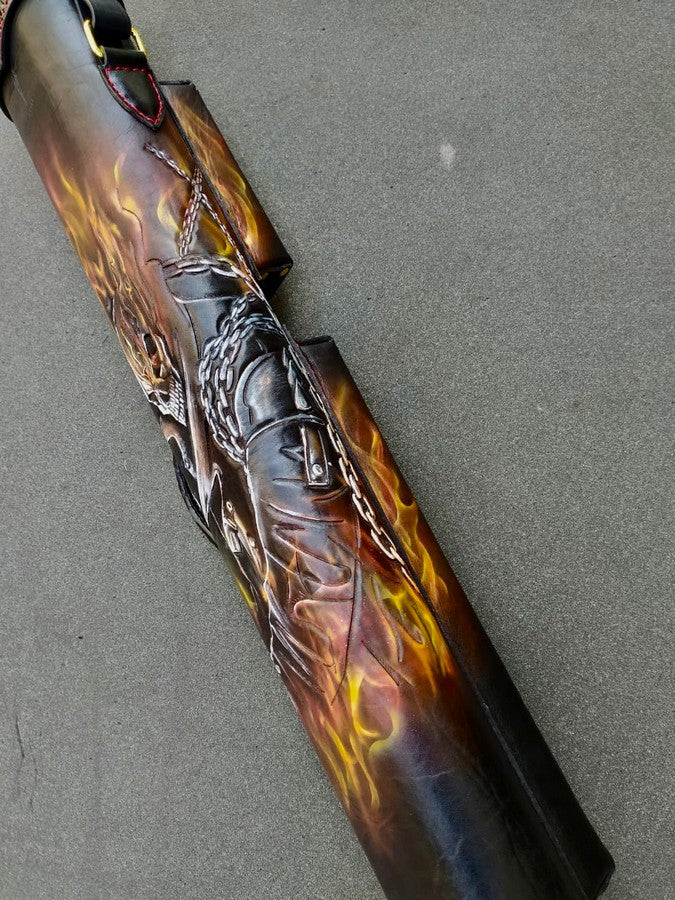 Death-Themed Custom Cue Cases