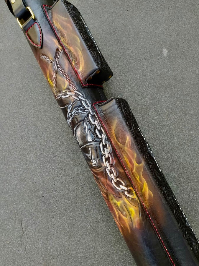 Death-Themed Custom Cue Cases