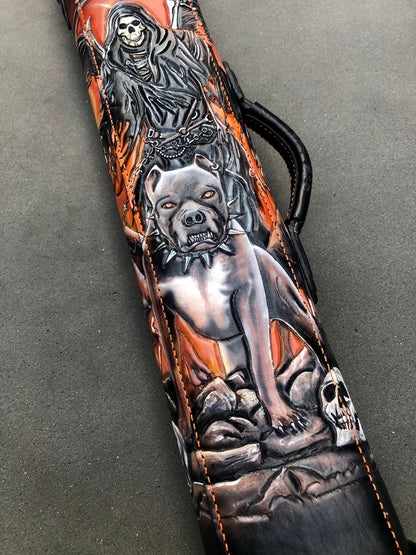Death-Themed Custom Cue Cases