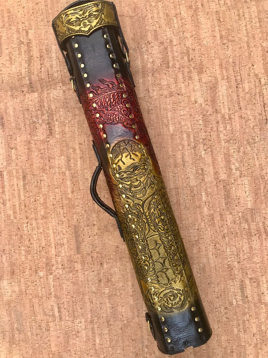 Dragon-Themed Custom Cue Cases