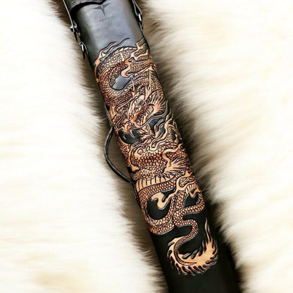 Dragon-Themed Custom Cue Cases