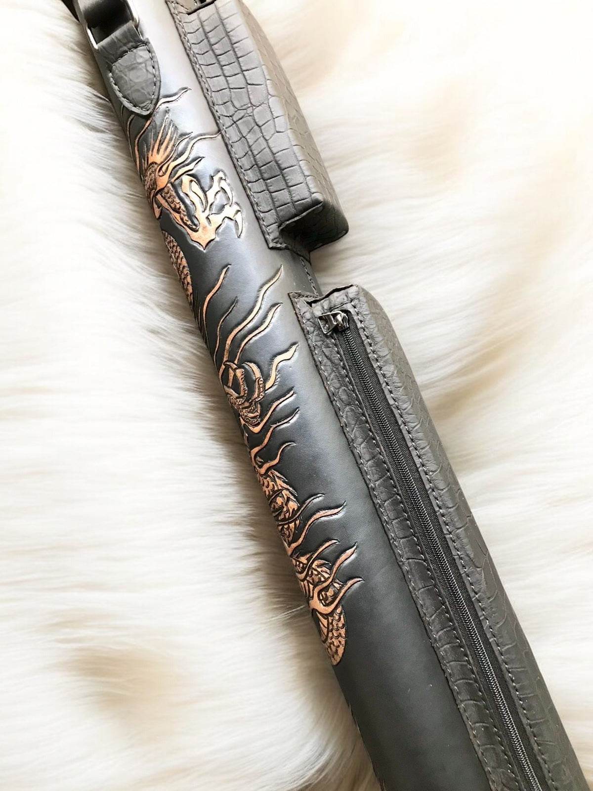 Dragon-Themed Custom Cue Cases