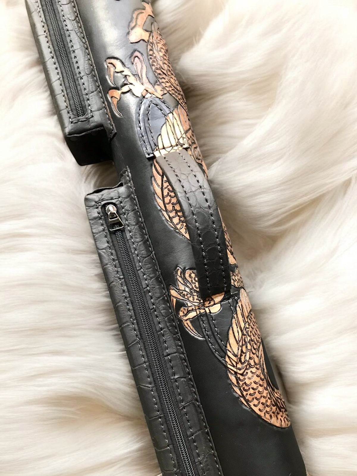 Dragon-Themed Custom Cue Cases