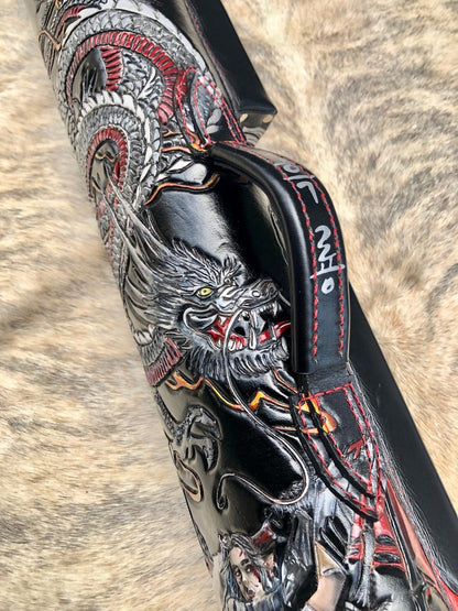 Dragon-Themed Custom Cue Cases