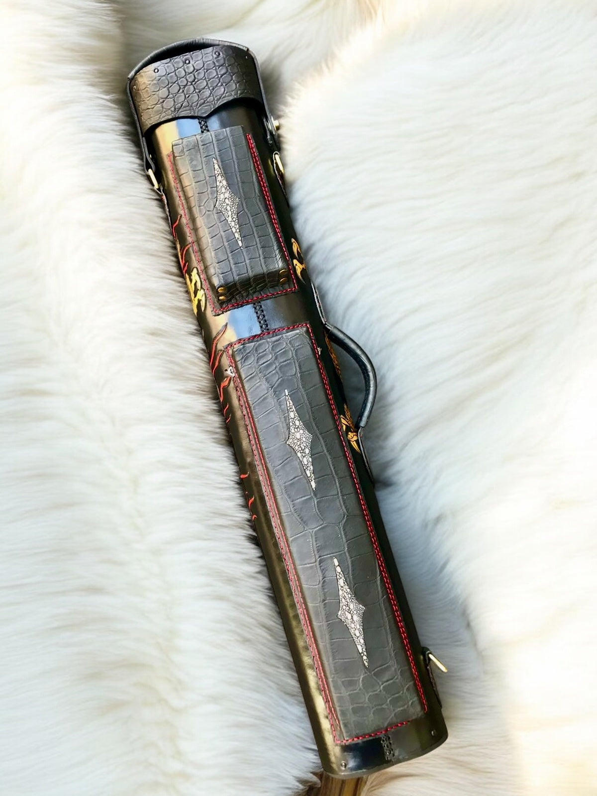 Dragon-Themed Custom Cue Cases