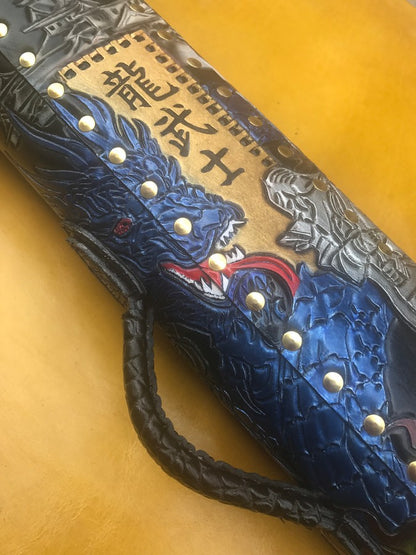 Dragon-Themed Custom Cue Cases
