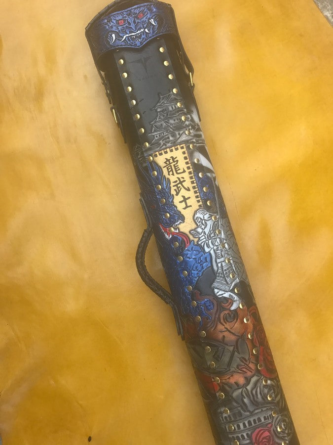 Dragon-Themed Custom Cue Cases