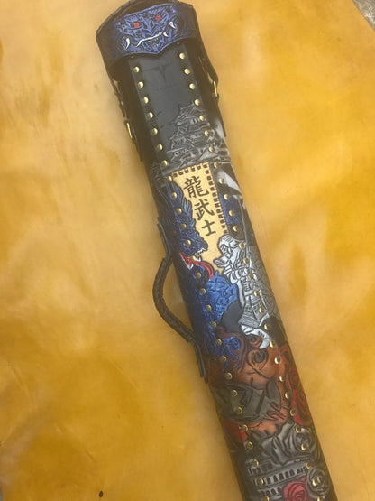 Dragon-Themed Custom Cue Cases