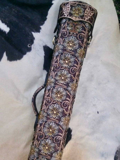 Floral Custom Cue Cases