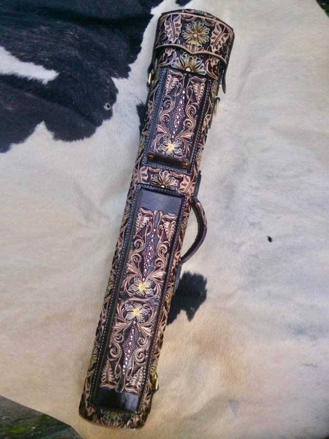 Floral Custom Cue Cases
