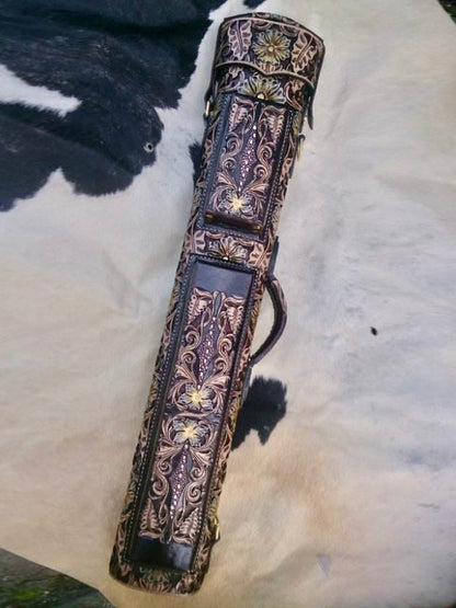 Floral Custom Cue Cases
