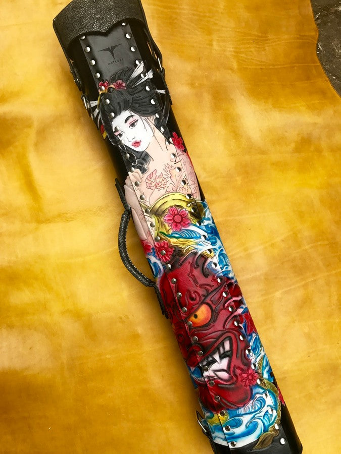 Geisha Custom Cue Case