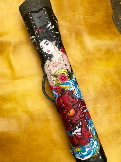 Geisha Custom Cue Case