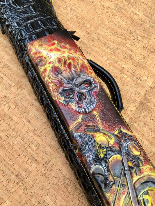 Ghost Rider Custom Cue Case