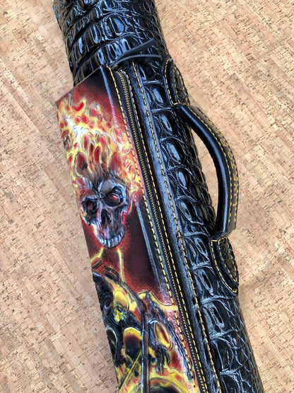 Ghost Rider Custom Cue Case