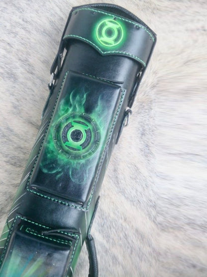 Green Lantern Custom Cue Case