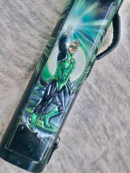 Green Lantern Custom Cue Case