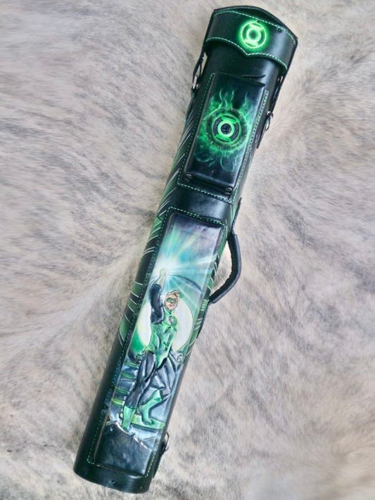 Green Lantern Custom Cue Case
