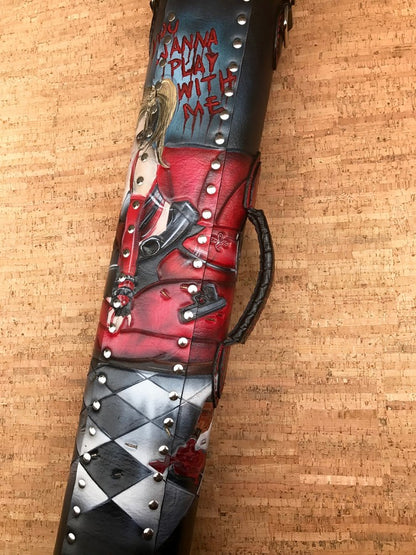 Harley Quinn Custom Cue Cases