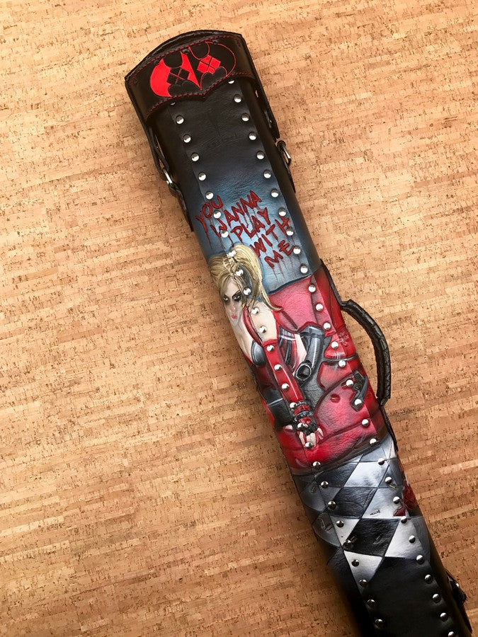Harley Quinn Custom Cue Cases
