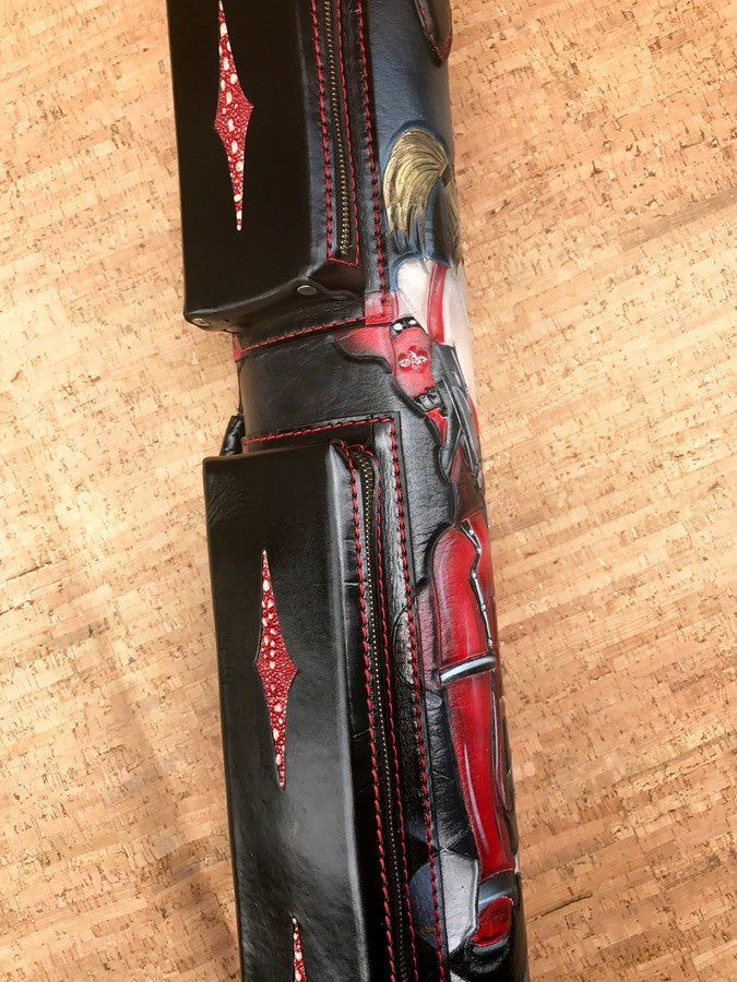 Harley Quinn Custom Cue Cases