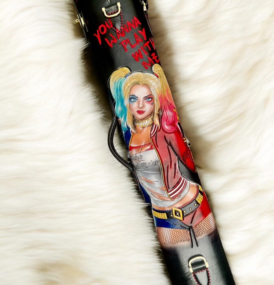 Harley Quinn Custom Cue Cases
