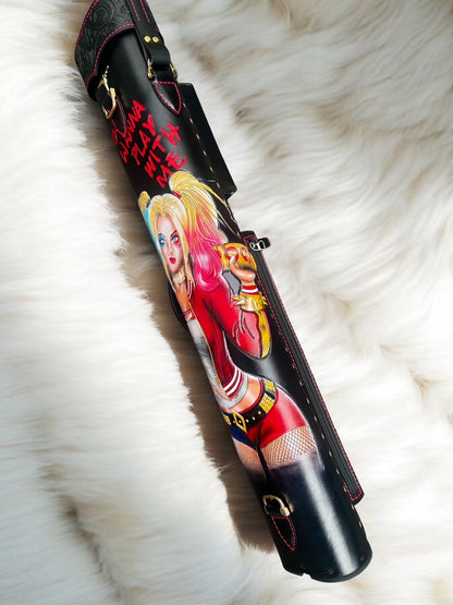 Harley Quinn Custom Cue Cases