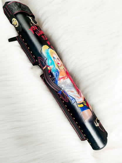 Harley Quinn Custom Cue Cases