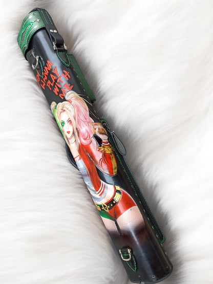 Harley Quinn Custom Cue Cases