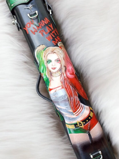 Harley Quinn Custom Cue Cases