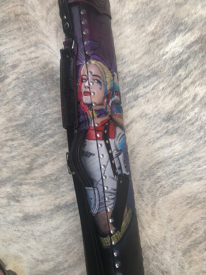 Harley Quinn Custom Cue Cases