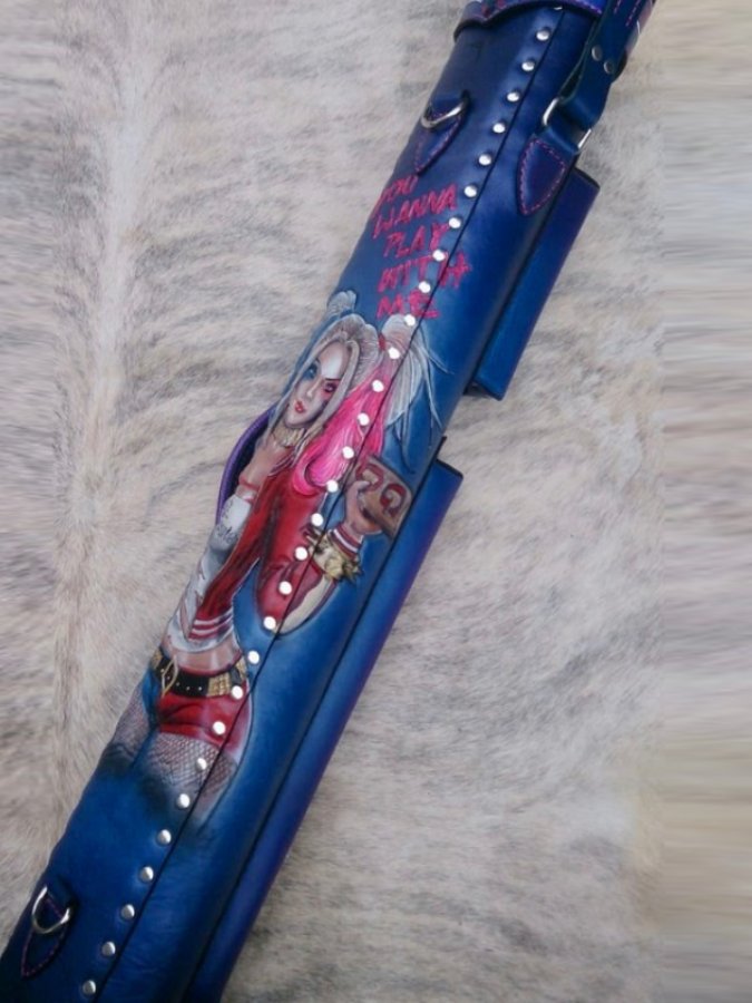 Harley Quinn Custom Cue Cases
