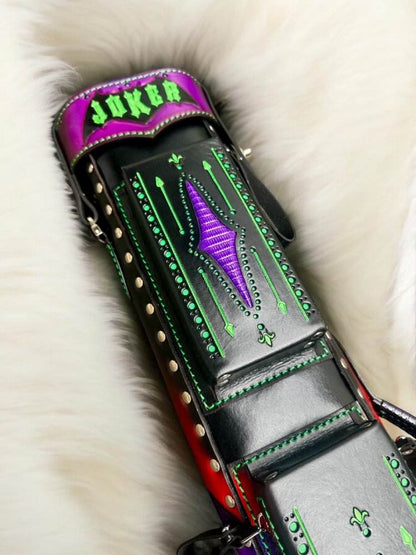 Joker Custom Cue Cases for billiard cues with unique designs