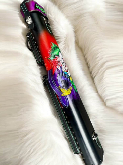 Joker custom cue cases for billiard cues with unique design