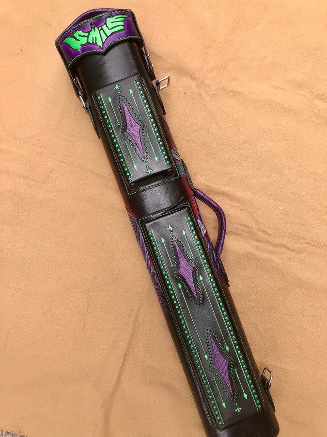 Joker Custom Cue Cases for billiard cues with unique designs