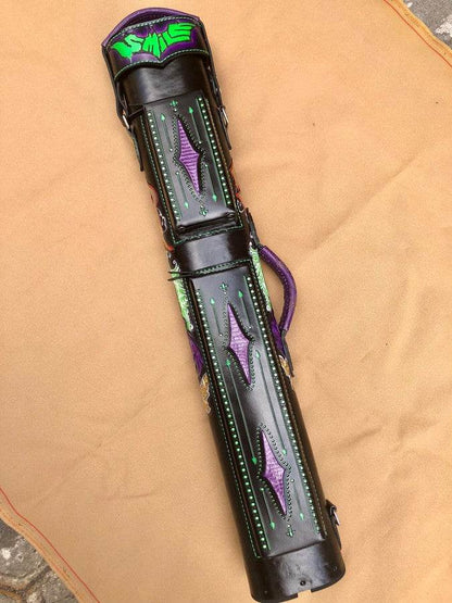 Joker Custom Cue Cases for billiard cues in stylish designs