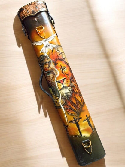 Lion of Judah Custom Cue Cases