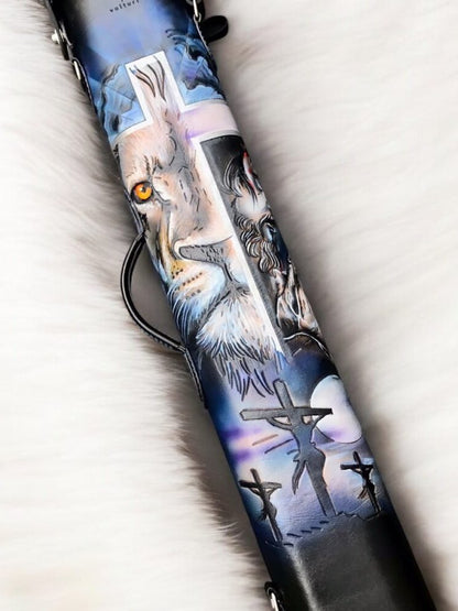 Lion of Judah Custom Cue Cases