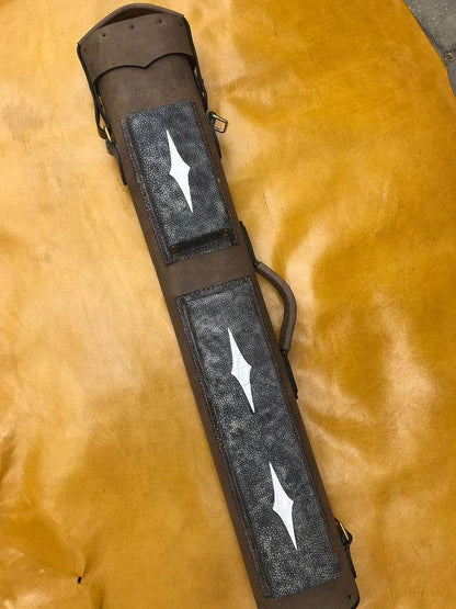 Nubuck Custom Cue Cases