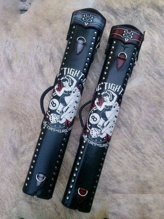 Poker Custom Cue Case