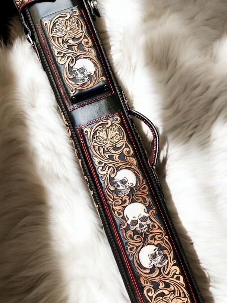 Skull Custom Cue Cases