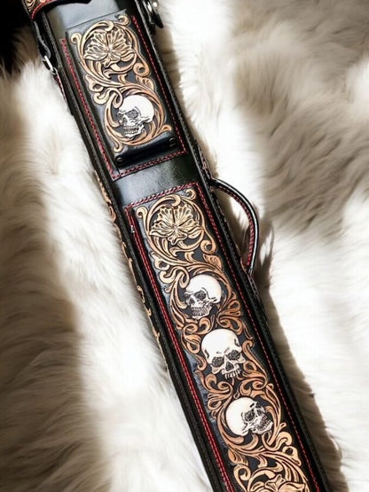 Skull Custom Cue Cases