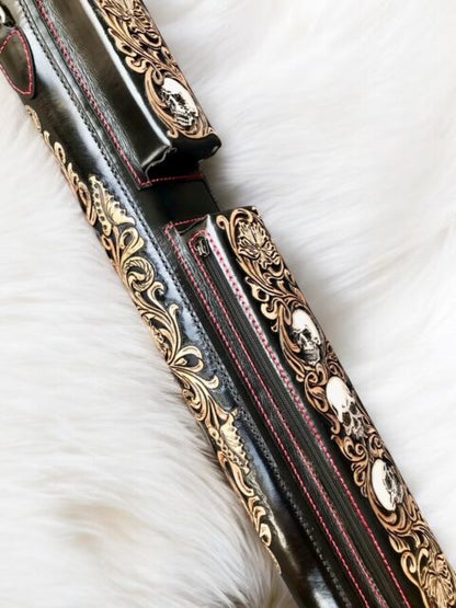 Skull Custom Cue Cases