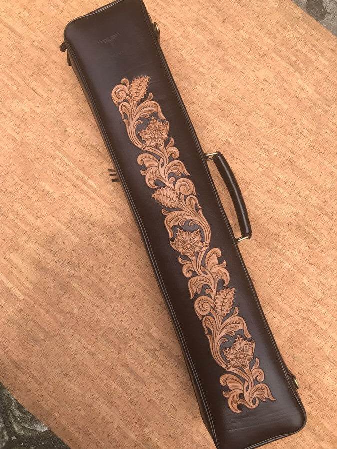 Custom Soft Leather Cue Cases