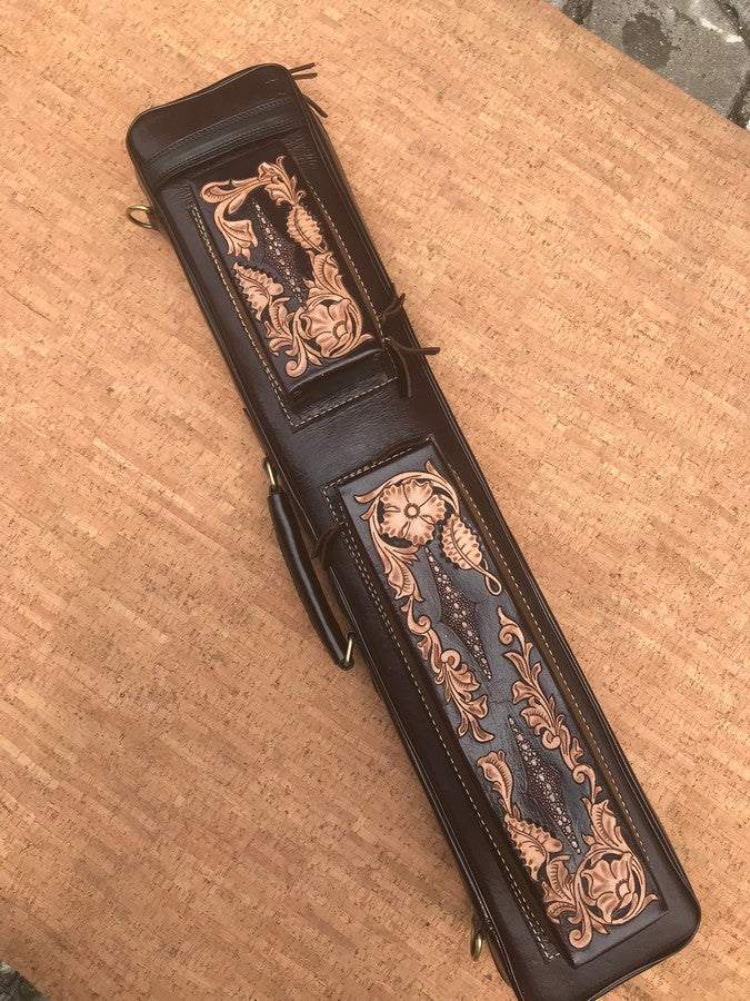 Custom Soft Leather Cue Cases