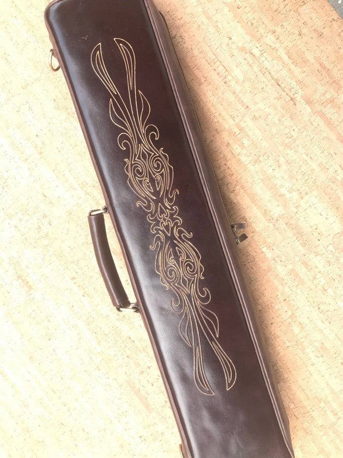 Custom Soft Leather Cue Cases