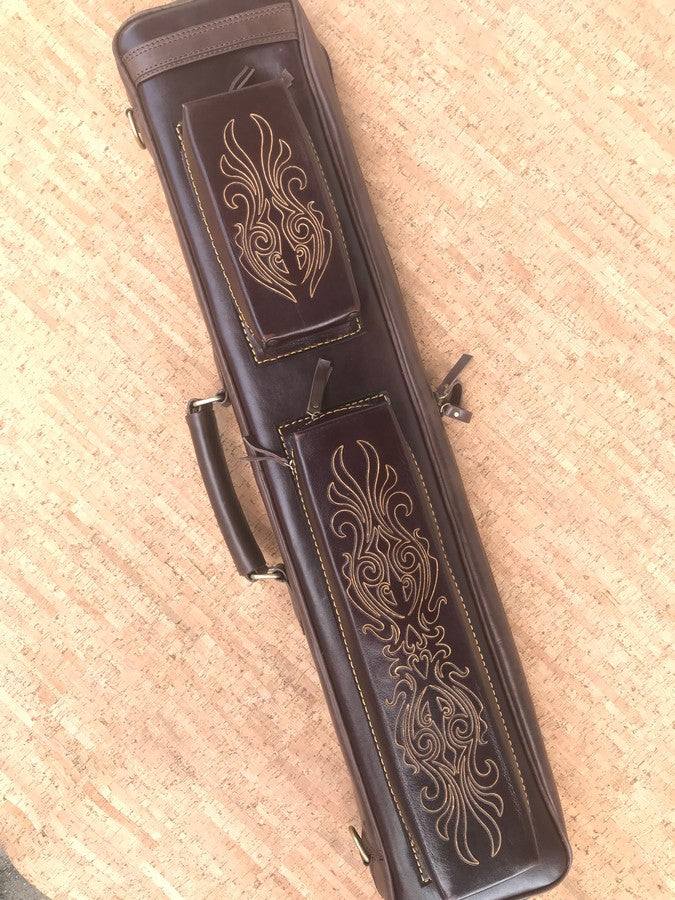 Custom Soft Leather Cue Cases