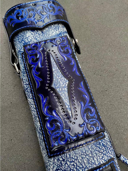 Stratta Single Tone Leather Cue Case