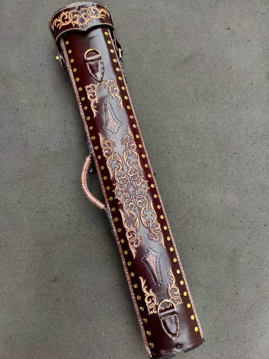 Stratta Single Tone Leather Cue Case
