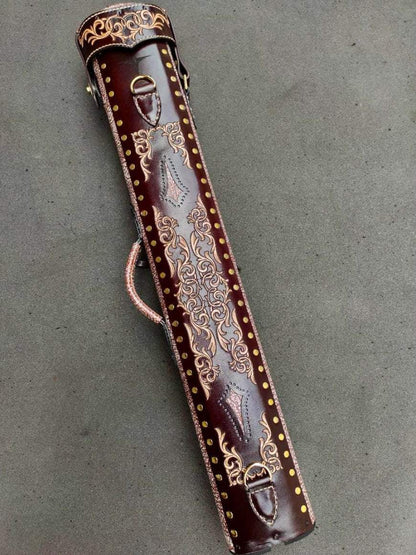 Stratta Single Tone Leather Cue Case